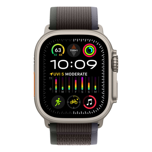Умные часы Apple Watch Ultra 2 GPS+Cellular 49mm Titanium Case  Blue/Black Trail Loop M/L