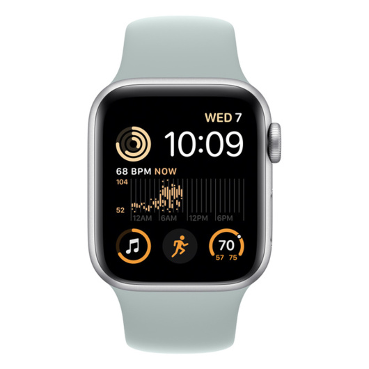 Умные часы Apple Watch Series SE Gen 2 44мм Aluminum Case with Sport Band Зеленый