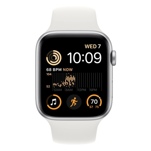 Умные часы Apple Watch Series SE Gen 2 40мм Aluminum Case with Sport Band Серебристый M/L
