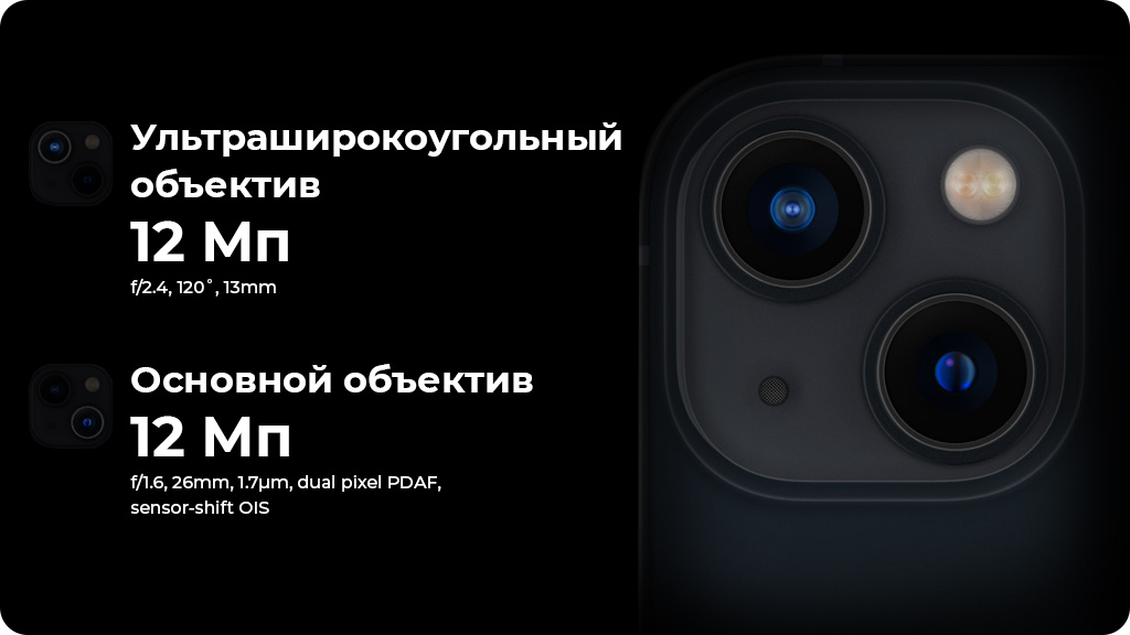 Apple iPhone 13 256Gb Синий (IND)