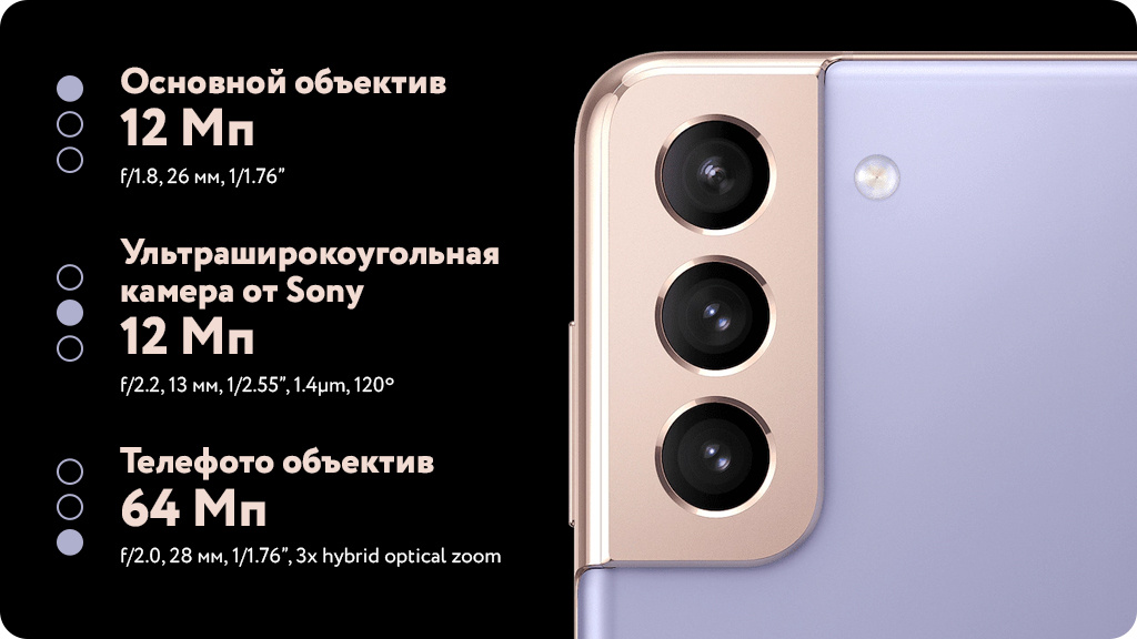 Samsung Galaxy S21 5G 8/256GB Розовый фантом (Global Version)